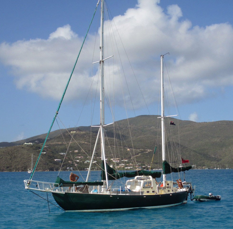 A Joshua 40 Sailboat