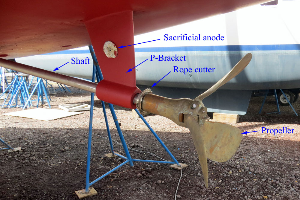 sailboat propeller motor