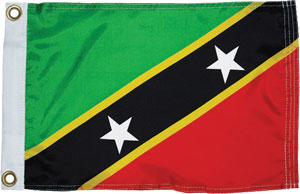 St Kitts & Nevis flag