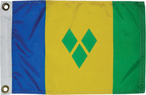 National Flag of St Vincent and The Grenadines