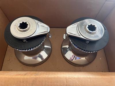A pair of Barient 23ST Winches