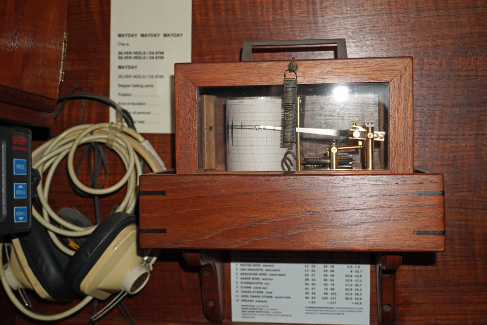 A traditional ships barometer