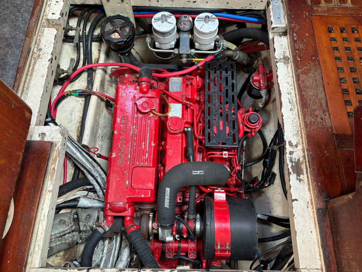 'Flying Whale', Alajuela 48, engine