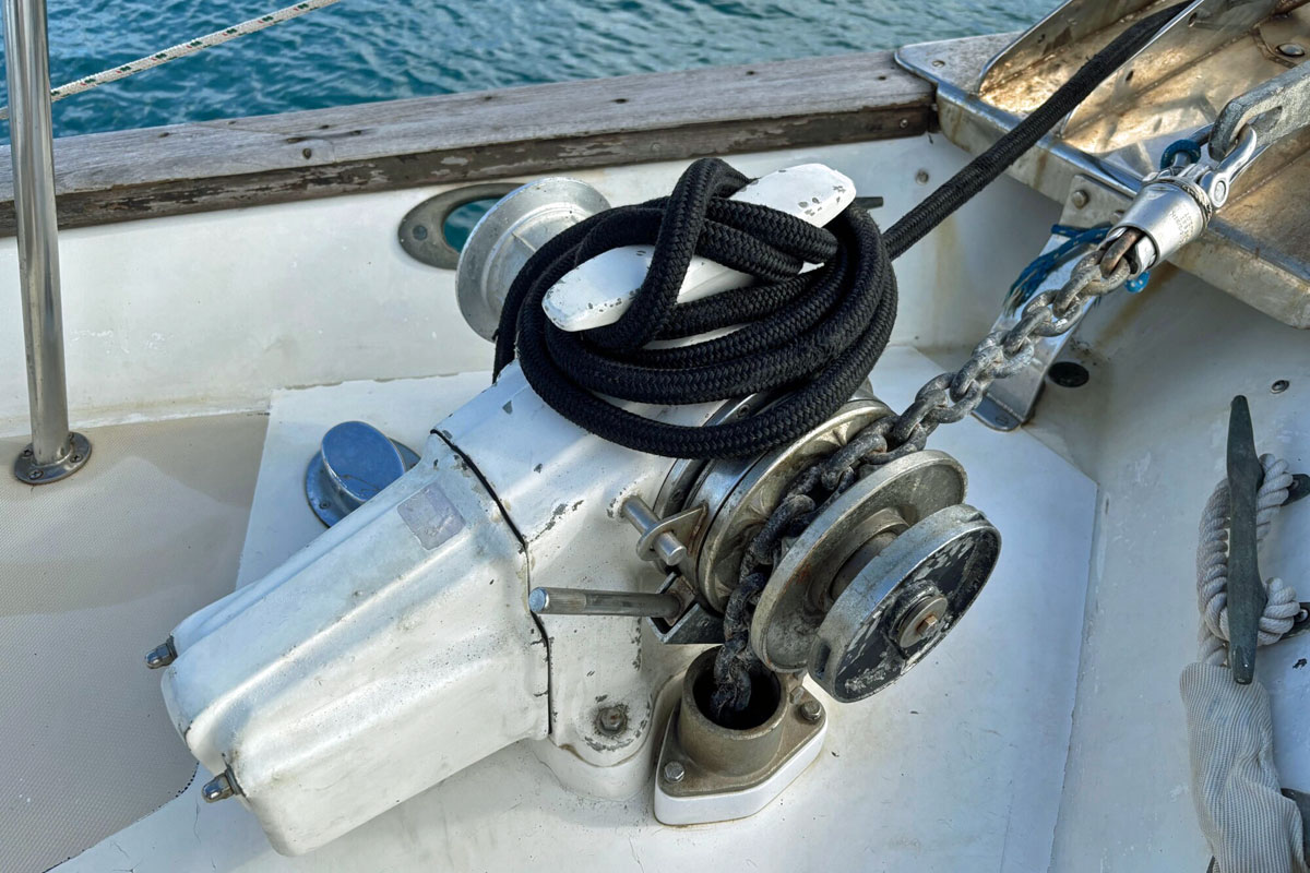 'Flying Whale', Alajuela 48, foredeck 2