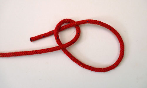 How to tie the bowline knot - Stage 2