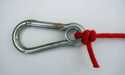 How to tie the Buntline Hitch, Stage 5