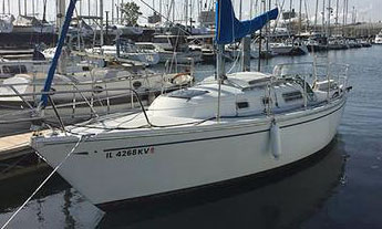 A Cal 27 for sale