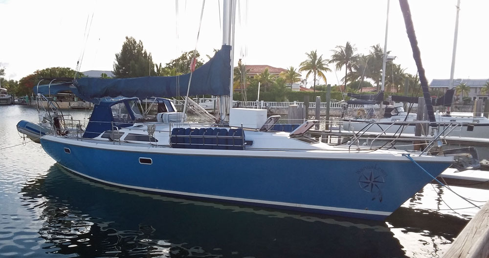 Wanu' Catalina 42MkII, berth