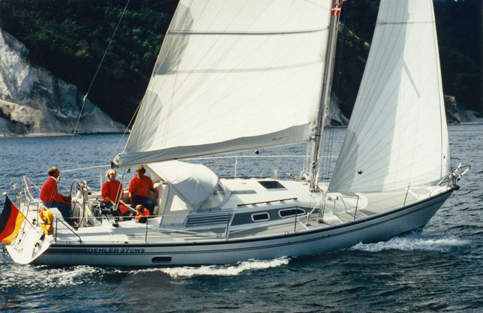 A Dehler 37 CWS sailboat
