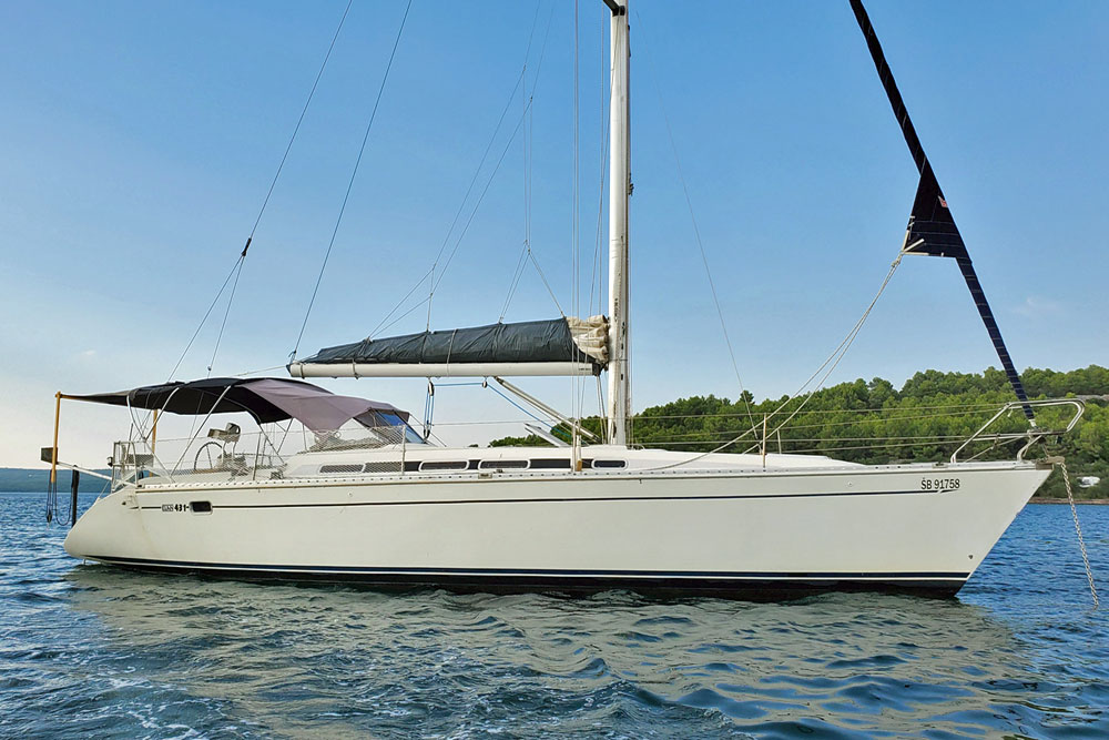 Elan 431 Sailboat KPIs