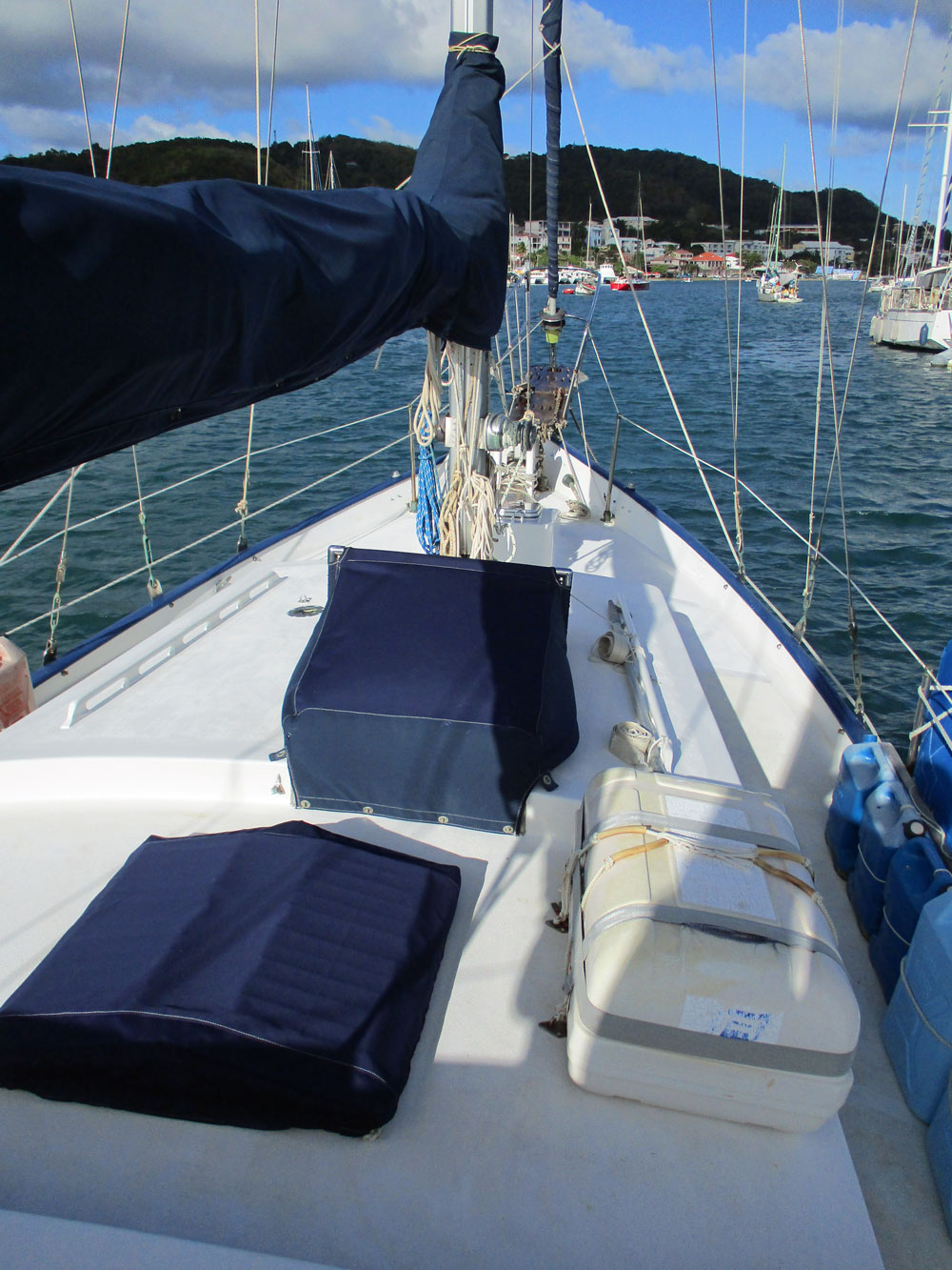 Seawolf 40, 'Wind's Way' - on deck