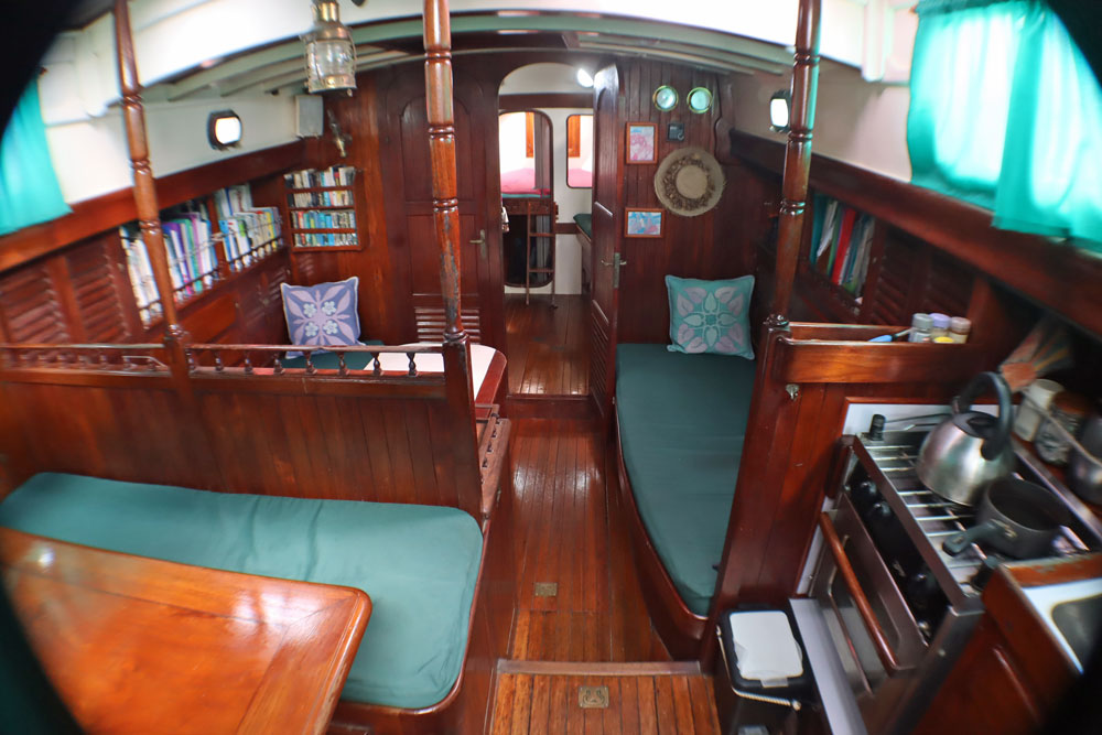 Seawolf 40, 'Wind's Way' - cabin looking forward 2