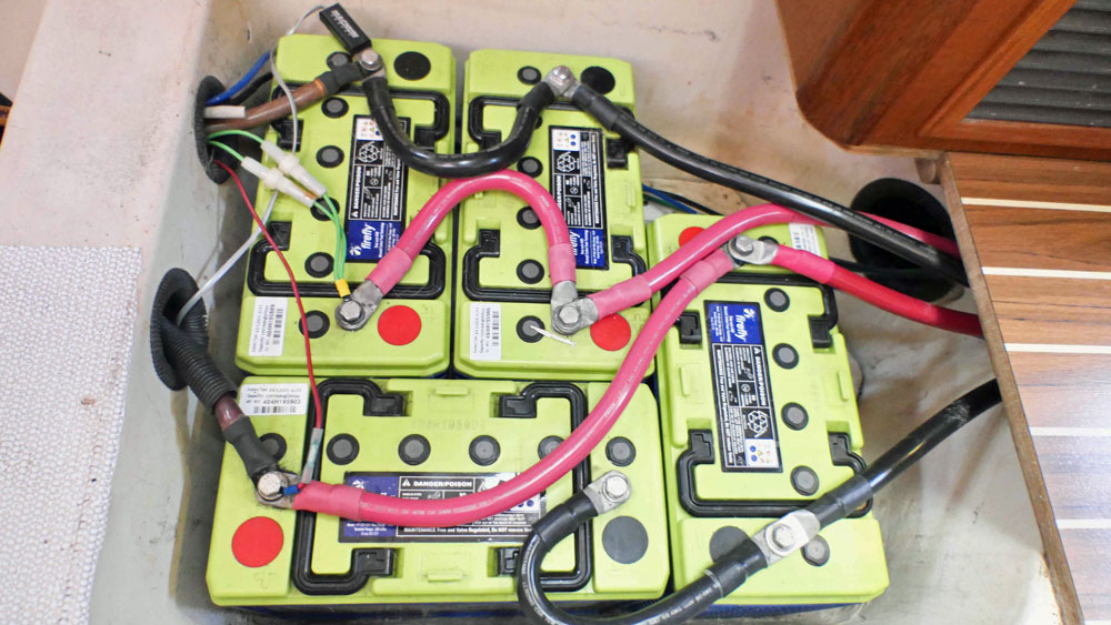 Here's how to use the current draw of your boat's domestic circuit, here's how to use it in sizing the 12v domestic battery bank