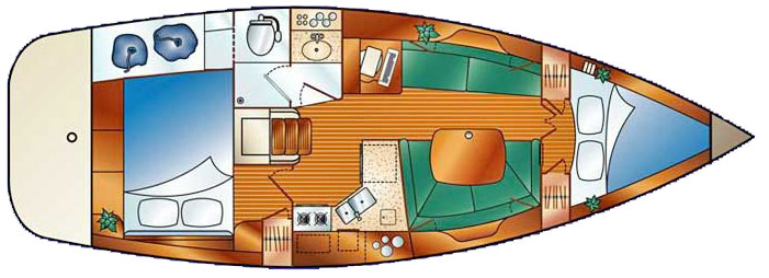 Hunter 356 Exhibit A layout