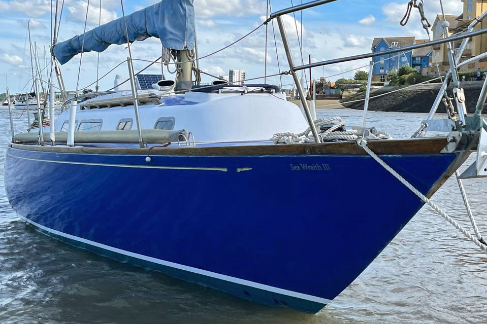 'Sea Wraith', a Hustler 35 sailboat