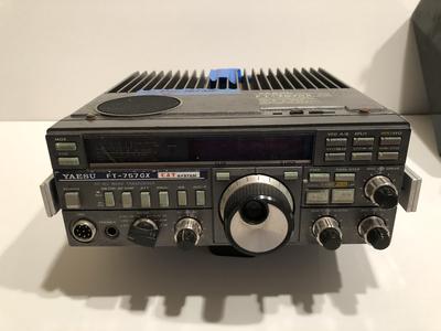 YAESU FT-757 GX CAT System SSB Radio with MFJ Intellituner for sale