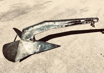44 lb Galvanized Delta Fast Set Plow Anchor for sale
