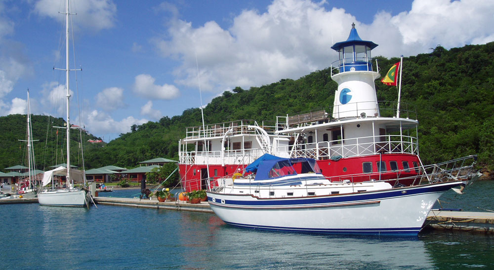 Le Phare Bleu marina, Grenada