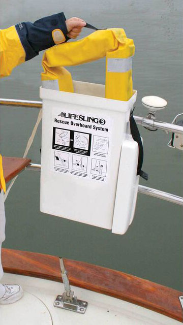 Lifesling on rail Lifesling on rail