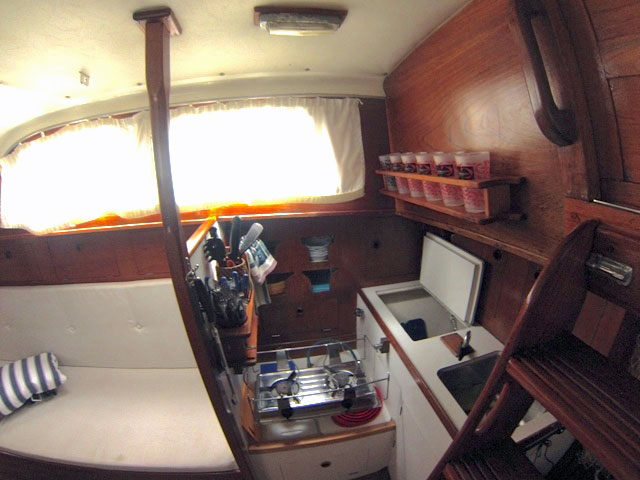 S&S sailboat galley