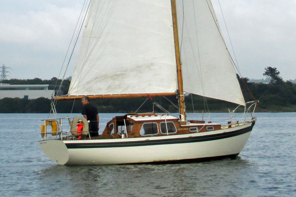 Normandy sailboat