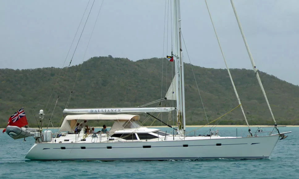 Oyster 62 sailboat