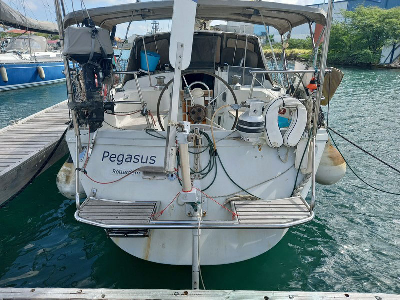 Gib'Sea 126 Pegasus, stern to