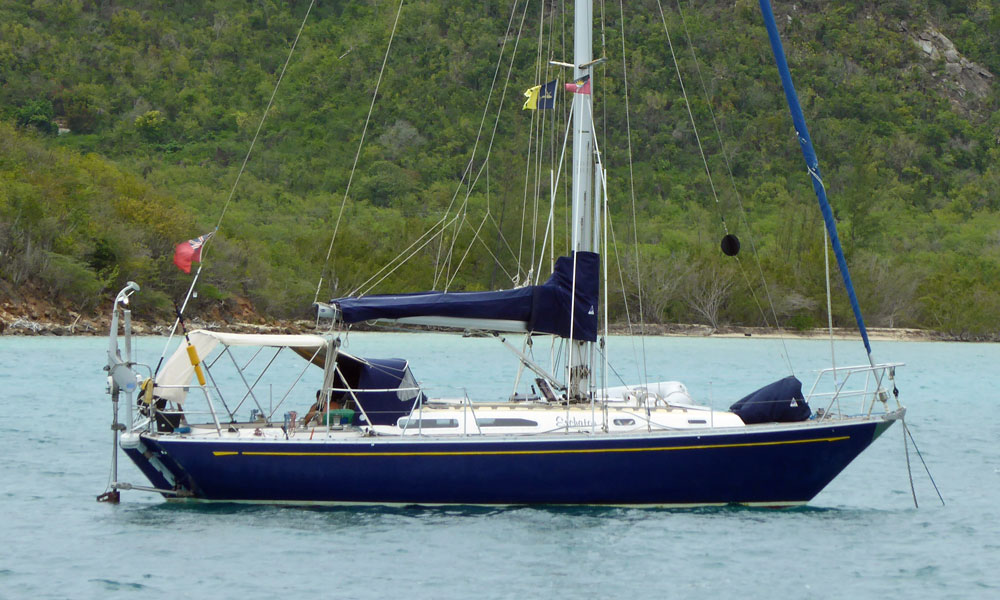 Popular Cruising Yachts from 35 to 40 feet Length Overall