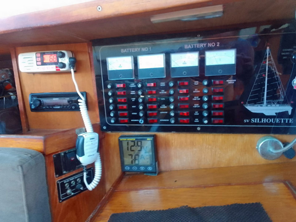 'Silhouette's navigation station