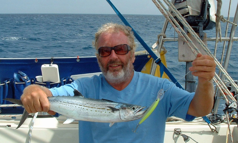 A line caught Spanish Mackerel
