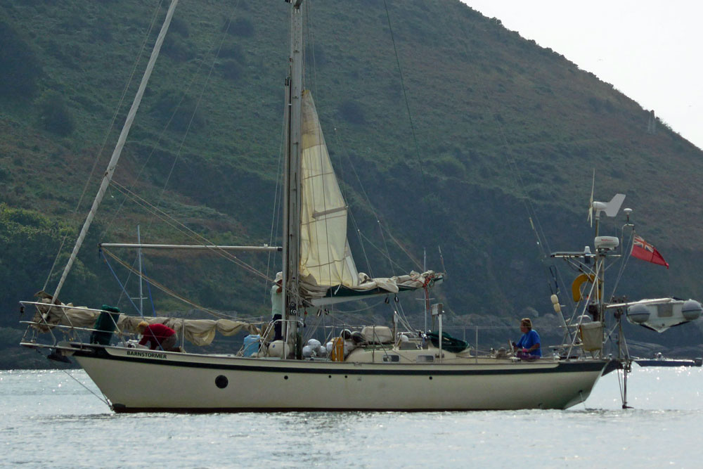 'Barnstormer', a Tradewind 35 heavy displacement cruising yacht