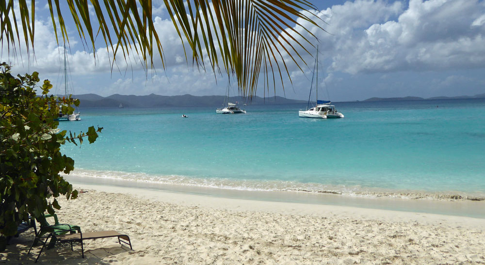 White Bay on Jost van Dyke in the BVIs