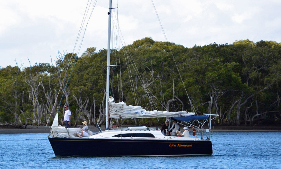 A Young 88 Cruiser/Racer sailboat