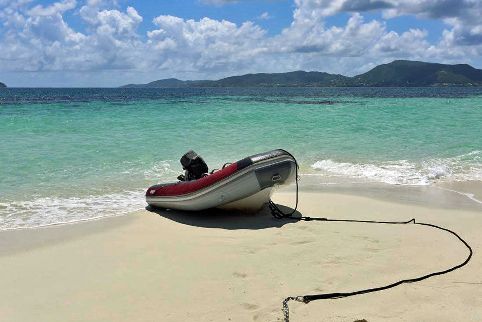 Catalina 36 'Barefoot' dinghy