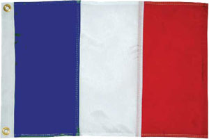 National Flag of St Barts (French)