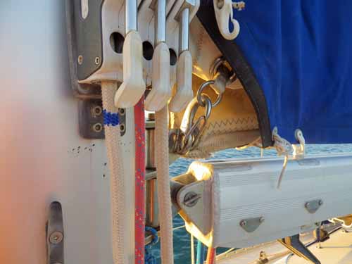 Nothing beats the jiffy reefing system for simplicity and reliability. It may have lost some of its popularity due to expensive in mast and in boom reefing systems, but it still works!