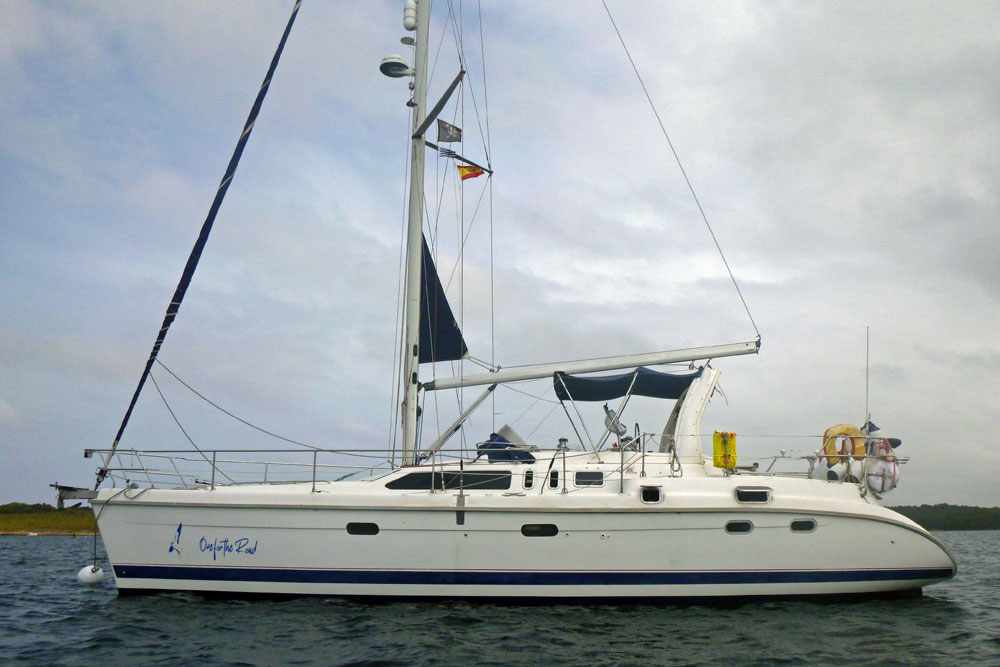 'One for the Road', a Hunter passage 450 for sale