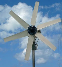 On a breezy windward passage, a sailboat wind generator can provide most, if not all of your power requirements. So why do many sailors dismiss them and turn to other forms of green energy?