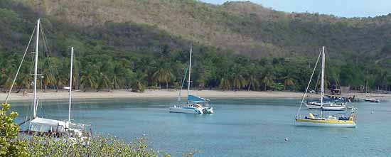 caribbean anchorage, saltwhistle bay, Mayreau